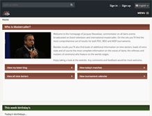 Tablet Screenshot of mastercaller.com